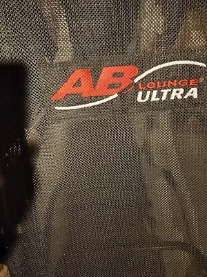 AB LOUNGE ULTRA Exercise Chair Abdominal Workout Lounger Good Working Condition • $149.99