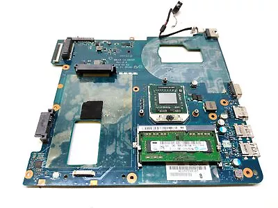 Samsung NP355V5C-A07UK Laptop Motherboard BA59-03565A 2GB RAM A8-4500M • £42.87