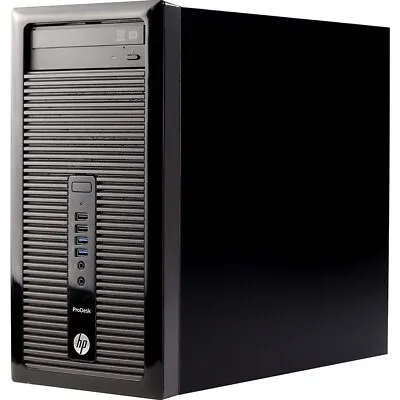 HP I5 Desktop Computer Tower 16GB RAM 500GB SSD Windows 10 PC Wi-Fi DVD/RW • $150.91