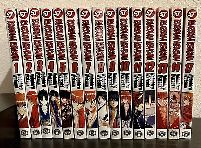 $75 • Buy Rurouni Kenshin Manga Lot Set In English