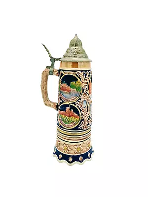 GERZ Musical Beer Stein Bruderlein W. Germany • $33.74