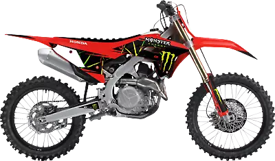D'COR Moto Monster Energy Slash Graphics Kit 20-10-135 • $139.95