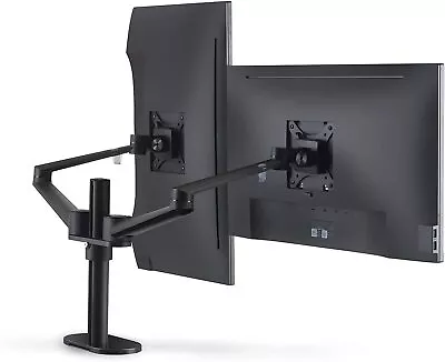$35.99 • Buy Dual Arm Tv Lcd Monitor Desk Mount Bracket Articulating Swivel Gas Spring