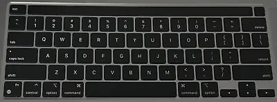 Genuine Keyboard Key Cap W/ Clip Apple MacBook Pro 13  M1 A2338 2020 • $8.99