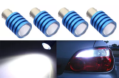 2 Pairs 7.5W LED Chips White Halogen Rear Front Turn Signal Light Bulb B66 • $9.99