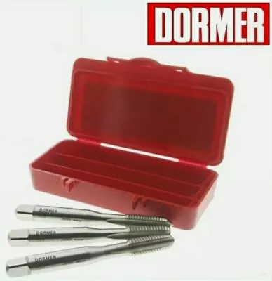 £18 • Buy M6 X 1.0 Dormer E500 HSS Metric Hand / Machine Tap Set Taper Second & Plug Taps