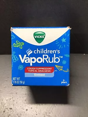 Vicks Childrens Vaporub Topical Ointment 1.76 Oz.  Feb/2025 • $12