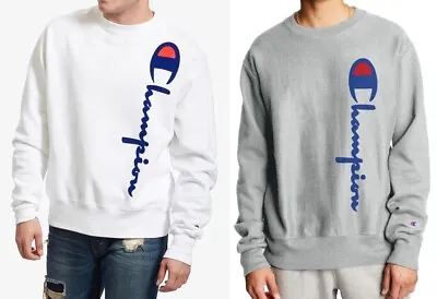 Champion Life Reverse Weave Flock Script Heavy Weight Fleece Crewneck Sweatshirt • $13.75