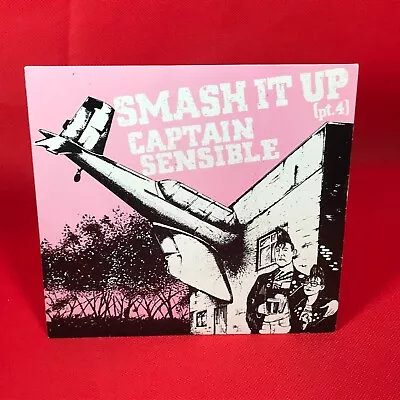 CAPTAIN SENSIBLE Smash It Up Pt. 4 1990 UK  7  Vinyl Single The Brotherhood Of L • £25.75