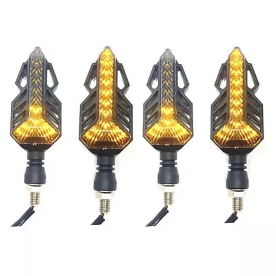 LED Indicators Sequential Flow For Kawasaki Z650 Z750 Z900 ZR900 • £21.99