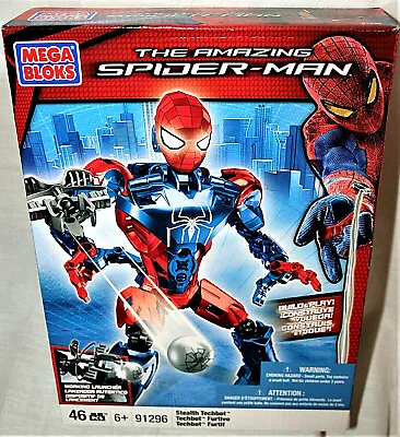 Mega Bloks Amazing Spider-man Stealth Techbot Marvel Comics Set New Box 2012 NOS • $32.99