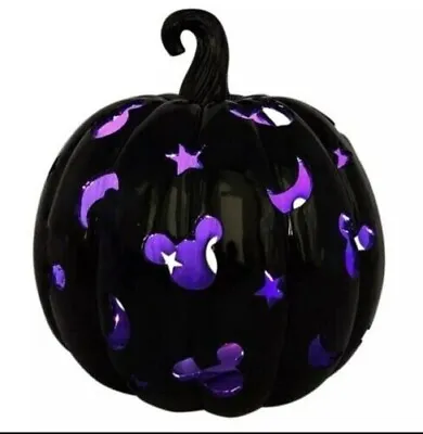 Halloween Mickey Mouse Light Up Cutout Pumpkin New Disney Kohls • $29.70