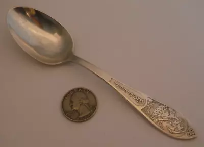 Vintage Sterling Silver LITTLE BO PEEP Nursery Rhyme 6 1/8  Youth Spoon By KERR • $75