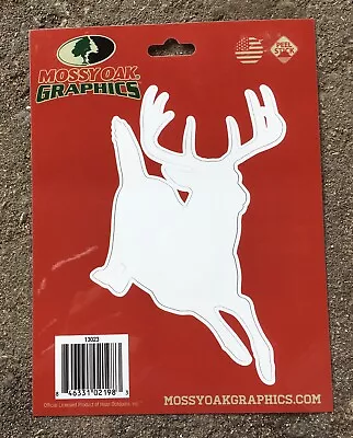 New Mossy Oak Graphics Whitetail Deer Hunting Decal Sticker Die Cut Antlers • $0.72