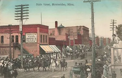 Montevideo MN 1908 PARADE DAY On The 4th Of July Patriots GOD BLESS AMERICA!!! • $11.99