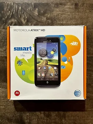 Motorola ATRIX HD MB886 - 8GB - Titanium (AT&T) Smartphone • $399.95