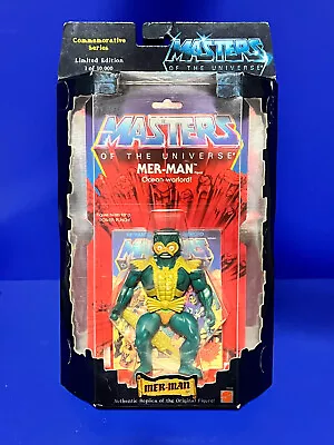 MER-MAN Masters Of The Universe Commemorative Series Vintage MOTU Figure He Man • $50