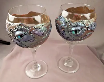 Game Of Thrones GOT Sleeping Dragon Eye Handcrafted Glass Medieval Goblet Set • £71.24