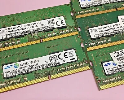 £8.50 • Buy DDR4 4GB Laptop RAM, PC4 4GB, Multi Listing, 2133P 2400T 2666V 3200AA