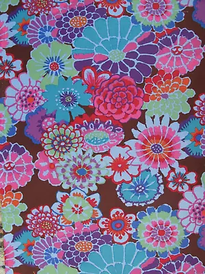 Kaffe Fassett Patchwork Cotton Fabric:  'Asian Circles'  GP89 1yd X 42  • £4.25