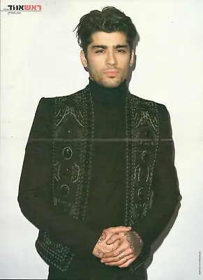 Zayn Malik Adele 1D Israeli Magazine POSTER Centerfolds ONE DIRECTION 30X40cm A3 • £14.47