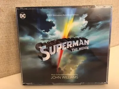 John Williams - Superman: The Movie Soundtrack 3-CD Set (New/Sealed) 40th Anniv. • $75