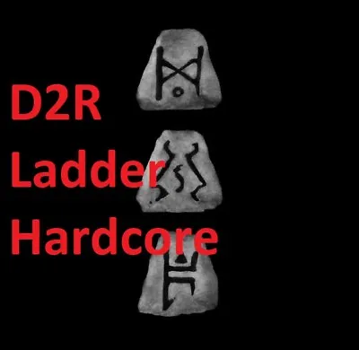 D2R LADDER S6 Hardcore 💥 Jah Ber Sur Lo Ohm Vex Rune Diablo 2 Resurrected PC HC • $0.99