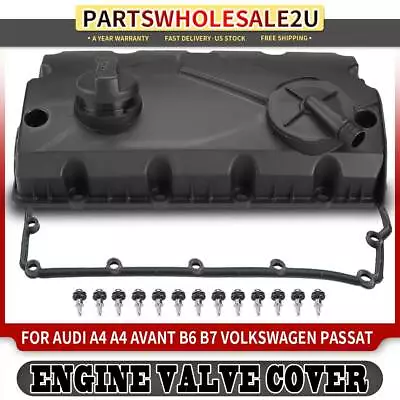 Engine Valve Cover W/ Gasket & Cap For Volkswagen VW Passat 2.0L 2004 2005 SOHC • $63.99