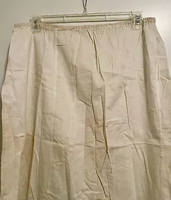 Old Vtg Early 1900’s Womans Hand Made  Slip Great Work Cotton “As Is” • $17.99