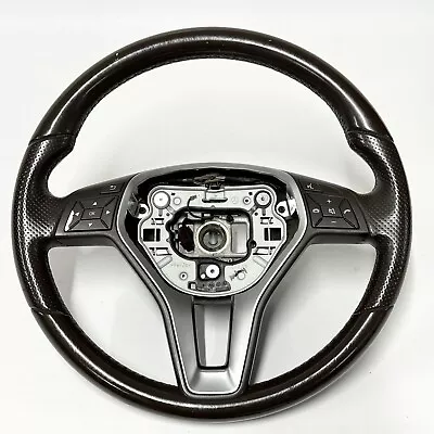 W204 Mercedes 12-15 C250 C300 E350 Sport Driving Steering Wheel Beige OEM • $185