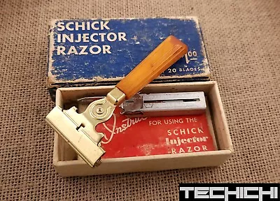 Schick Type E2 Vintage Injector Safety Razor • $22.50