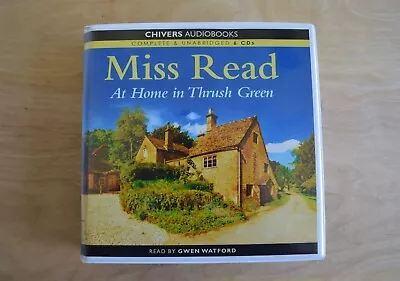 At Home In Thrush Green - Miss Read - Unabridged Audiobook - 6CDs • $42.49