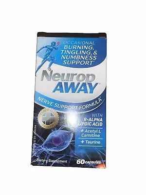 NEUROPAWAY NERVE PAIN NUMBNESS RELIEF SUPPORT FORMULA SUPPLEMENT (60 Count) • $12.99