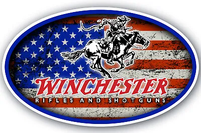 Winchester Rifles And Shotguns Vinyl Decal 3  Tall X5 Wide - Indoor/Outdoor • $3.50