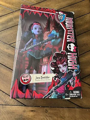 NIB Monster High ‘Jane Boolittle’ Doll & Pet Sloth Doll • $30