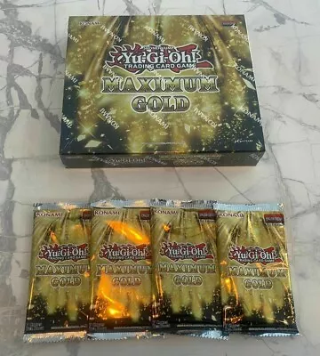 Yugioh Maximum Gold 1st Edition Fresh NM Singles Mago-en Card Set Free Cards • $0.72