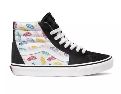Vans Sk8-Hi Shoes Sneakers RRP $130 Canvas & Suede Upper Skate Off The Wall • $49.99