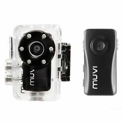 Brand New Veho VCC-004 Muvi Atom Super Micro Camcorder Bundle W/Waterproof Case • $89.99