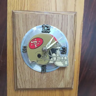 San Francisco 49ers  Wall Clock Football Clock • $9.99