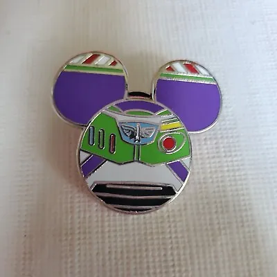 Disney Trading Pin Buzz Lightyear Toy Story Costume Mickey Head Ears Pin • $8.95