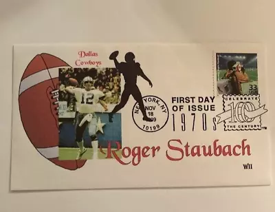 Roger  Staubach  1970  *****first Day Issue*****  Mint!!  Rare!! • $2