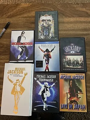 Michael Jackson Dvd Collection • $75