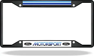 Ford Motorsport Black License Plate Frame • $26.99