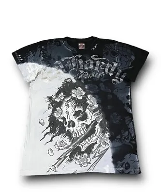 Vintage Ed Hardy Skull Devil T-Shirt Women M Y2K • $30