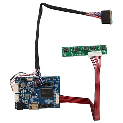 HDMI Audio LVDs Controller Board For 14  15.6  1366x768 40 Pin WLED LCD Screen • $26