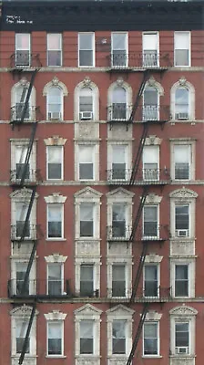 TRACKSIDEFLATS #152 HO Scale Old Apartment Building #1 • $9.99