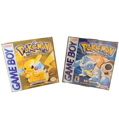 $599.99 • Buy Pokemon Blue And Yellow Version CIB Complete Bundle Nintendo Gameboy - Authentic