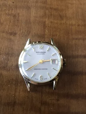 Vintage Mason  Mens Watch For Parts/Repair • $27