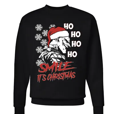 $19.95 • Buy 🔥 Joker Smile It's Christmas Ugly Xmas Sweater Funny Crew-neck Adult Sweatshirt
