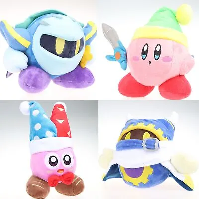 Sword Kirby Meta Knight Plush Toys Cartoon Game Soft Stuffed Doll Kids Xmas Gift • $19.29